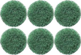 img 1 attached to 🧼 HFK Refills for Black & Decker Pks160 Power Scrubber Replacement Pads - 6 Pack: A Highly Effective Cleaning Solution