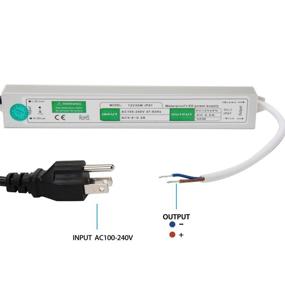 img 2 attached to 💡 BINZET DC12V 2.5A 30 Watt LED Power Supply Driver Transformer: Efficient Voltage Convertor for Low Voltage LED Lighting