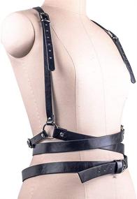 img 3 attached to Adjustable Women's Harajuku Leather Harness - Stylish Accessory Belt by Wyenliz