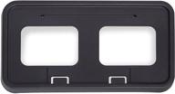 optimal front bumper license plate bracket tag holder mount for 2011-2016 ford f-250 super duty | replaces bc3z-17a385-aa logo