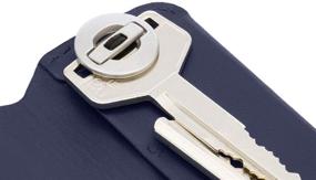 img 1 attached to Bellroy Key Cover Plus 2Nd Edition (Leather Bifold Key Organizer) - Navy