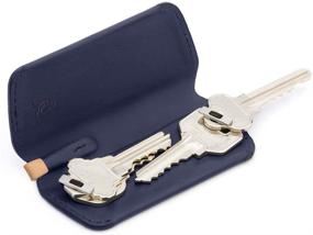 img 3 attached to Bellroy Key Cover Plus 2Nd Edition (Leather Bifold Key Organizer) - Navy