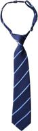 👔 the children's place boys toddler uniform pinstripe tie: a stylish addition to your little gentleman's wardrobe logo