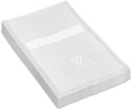 🔒 vesta precision vacuum sealer bags - 6x10 inch, 100 count pint size - clear and embossed, perfect for food storage and sous vide логотип