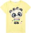 minihomie short sleeve t shirts graphic little girls' clothing and tops, tees & blouses logo