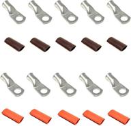 copper coated terminal connectors adhesive logo