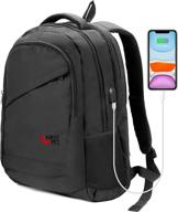 backpack business anti theft durable charging logo