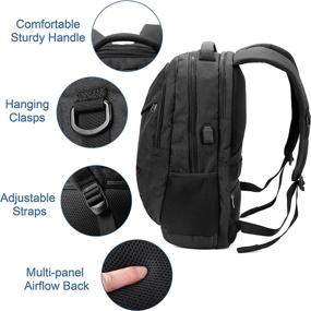 img 1 attached to Backpack Business Anti Theft Durable Charging