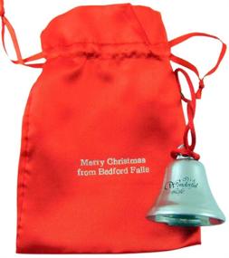 img 1 attached to 🎄 Its A Wonderful Life Christmas Ornament - Bell on Ribbon Gift Boxed Movie Souvenir: Unleashing Holiday Magic