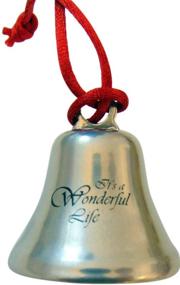 img 4 attached to 🎄 Its A Wonderful Life Christmas Ornament - Bell on Ribbon Gift Boxed Movie Souvenir: Unleashing Holiday Magic