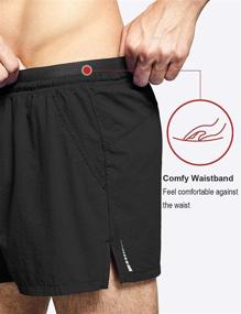 img 2 attached to BALEAF Athletic Running Shorts Quick Dry Sports & Fitness in Australian Rules Football