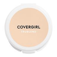 💁 covergirl trublend pressed powder, 001 translucent fair: long-lasting coverage in convenient size (pack of 1) logo