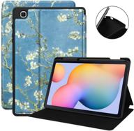 📱 kuroko galaxy tab s6 lite 10.4 sleep case with pen holder - slim tpu backshell folio stand cover, multi-viewing angles - galaxy tab s6 lite 10.4 sm-p610/p615 logo