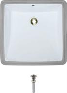 u2230 white undermount porcelain bathroom ensemble logo