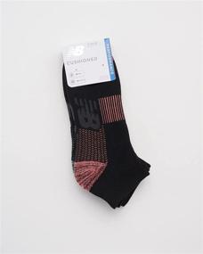 img 3 attached to 🧦 New Balance Cushioned Athletic Quarter Mini-Crew Socks for Big and Tall Women (3 Pack)