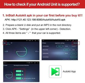 img 2 attached to Беспроводный адаптер Carlinkit для Carplay для Android версии 4.4.2 и выше, отражение экрана, совместим с iOS 13/14, онлайн обновление, поддержка карт Google Waze - USB-адаптер для проводного подключения Android Auto.