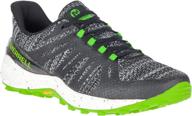 stride in style with merrell momentous athletic black white men's shoes perfect for athletics логотип