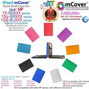 img 3 attached to 📦 mCover Hard Shell Case for HP 15-bsXXX Series or HP 15g-brXXX Series or HP 15q-buXXX Series Notebook PC (15.6-inch, Purple)