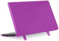 📦 mcover hard shell case for hp 15-bsxxx series or hp 15g-brxxx series or hp 15q-buxxx series notebook pc (15.6-inch, purple) logo