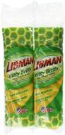 🧽 convenient libman nitty gritty roller mop refill: pack of 2 for efficient cleaning logo