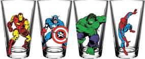 img 4 attached to Marvel Avengers Collectible Pint Glass