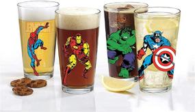 img 3 attached to Marvel Avengers Collectible Pint Glass