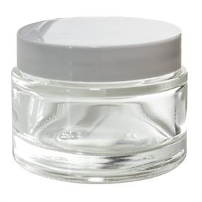 img 3 attached to Clear Glass Thick White Smooth Travel Accessories for Travel Bottles & Containers