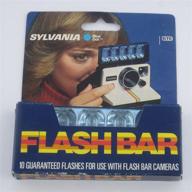 📸 sylvania blue dot flashbar: an essential accessory for polaroid sx70 land camera logo