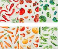 dishcloths vegetables dishcloth reusable absorbent logo