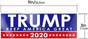 img 2 attached to PACETAP наклейки на бампер Trump 2020 - Поддержите президентские выборы 2020 года!