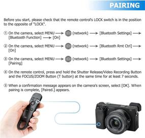 img 1 attached to 📸 Wireless Remote Control Shutter Release - Camera Bluetooth Commander RMT-P1BT Replacement for Sony ZV-E10 ZV-1 A1 A7C A7RIV A7RIII A7SIII A7III A9 A9II A6600 A6400 A6100 RX100VII - Enhancing Video & Photography SEO