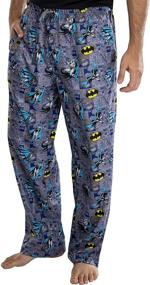 img 3 attached to Unleash Your Inner Batman with Comics Classic Batman Allover Loungewear