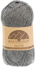 img 3 attached to 🧶 [ 3-Pack ] Alpaca Yarn Blend [ Umayo ] [ Fingering ] #2 (5.29 oz/150 g Total) Soft and Lovely for Knitting, Crocheting, Weaving - Grey