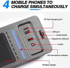 img 1 attached to FIILINES Wireless Charger 2017 2020 Charging