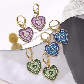 img 2 attached to 🦋 Vibrant Butterfly Hypoallergenic Earrings: Colorful, Aesthetic Jewelry for Girls