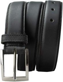 img 4 attached to Uptown Tan Belt Nickel Smart Men's Accessories in Belts