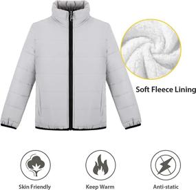 img 1 attached to Stay Warm and Dry with Wantdo Girl's 3-in-1 Waterproof Ski Jacket - Windproof Winter Snow Coat with Hood - Ideal for Snowboarding and Rainy Weather