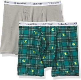 img 1 attached to Calvin Klein Assorted Briefs Castle Boys' Clothing ~ Underwear