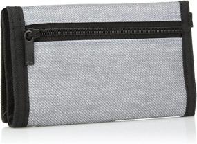 img 3 attached to Heather Billabong Classic Tri Fold Wallet - Sleek Men's Accessory with Card Cases & Money Organizers