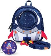 🎒 рюкзак для детей yisibo: надежный рюкзак с предохранительным поводком для мальчиков и девочек логотип