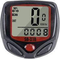 🚴 tlog waterproof bike speedometer with lcd display - auto on/off cycling odometer for mountain bikes, road bikes, e-bikes, folding bikes, and more logo