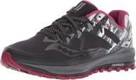 👟 saucony women's peregrine 8 ice+ athletic shoe logo