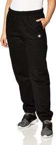 img 3 attached to Comfortable and Stylish: Champion Women's RW 👖 Boyfriend Sweat Pant for a Chic Loungewear Look