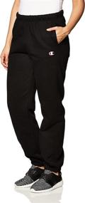 img 2 attached to Comfortable and Stylish: Champion Women's RW 👖 Boyfriend Sweat Pant for a Chic Loungewear Look