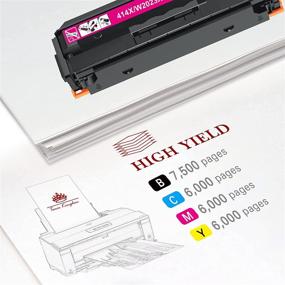 img 2 attached to Toner Kingdom Toner Cartridge Replacement 414X