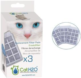 img 4 attached to 🐈 CatH2O & Dog H20 3 Piece Replacement Filter Pads: Keeping Your Pets Hydrated and Healthy