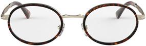 img 4 attached to Persol PO2452V Eyeglasses Tortoise Brown