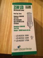 💡 ul rated light bulb: light efficient design led-8023e57k hid led retrofit lighting with 35w power efficiency логотип