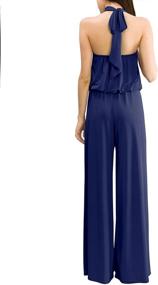 img 1 attached to 👗 URBAN Women's Sleeveless Jumpsuits Rompers - Chic Clothing in Jumpsuits, Rompers & Overalls