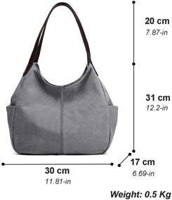 img 2 attached to Hiigoo Fashion Multi Pocket Handbags Shoulder Women's Handbags & Wallets and Totes